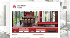 Desktop Screenshot of futura-immobilier.fr