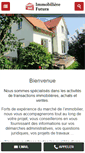 Mobile Screenshot of futura-immobilier.fr